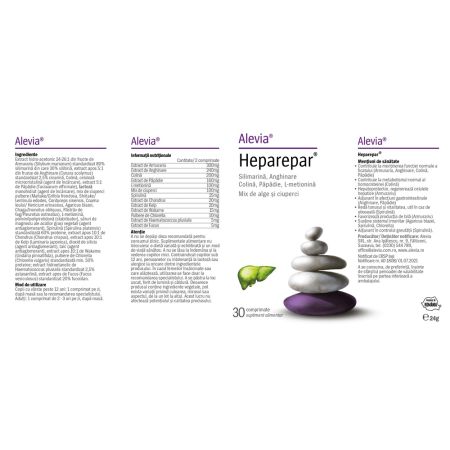 Heparepar, 30 capsule, Alevia 701365