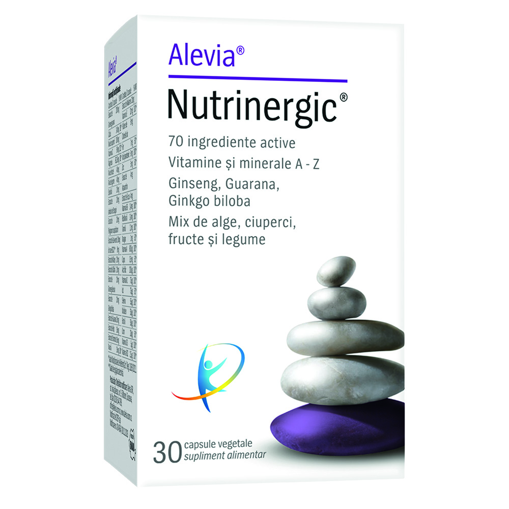 Nutrinergic, 30 capsule vegetale, Alevia