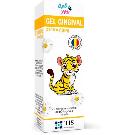 Gel gingival pentru copii Baby 4 You, 15 ml, Tis Farmaceutic