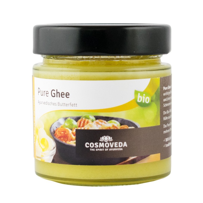 Ghee bio fara gluten, 150 g, Cosmoveda