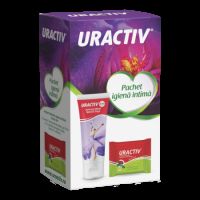 Pachet Uractiv Forte Intimate Wash, 75 ml + Servetele Intimate 20 bucati, Terapia