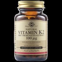 Vitamina K2 100 ug, 50 capsule vegetale, Solgar