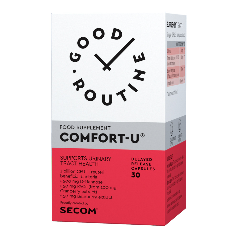 Comfort-U Good Routine, 30 capsule, Secom