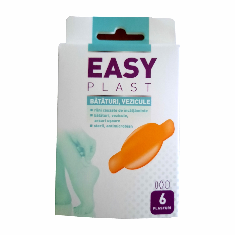 Plasturi pentru bataturi, 6 bucati, Easy Plast