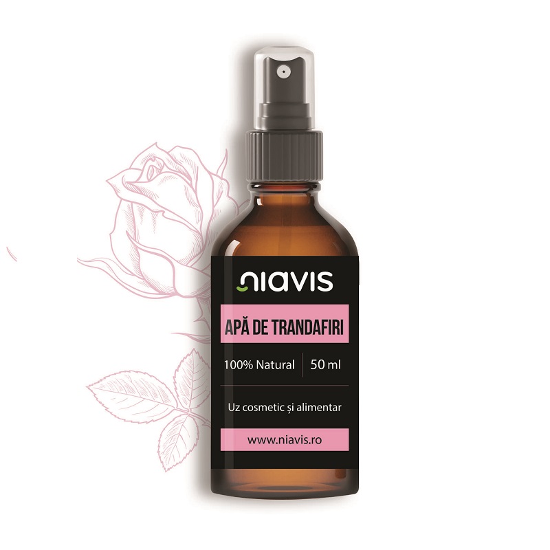 Apa de trandafiri, 50 ml, Niavis