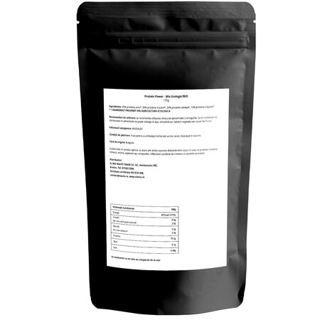 Pulbere proteica Bio, 125 g, Niavis 601633