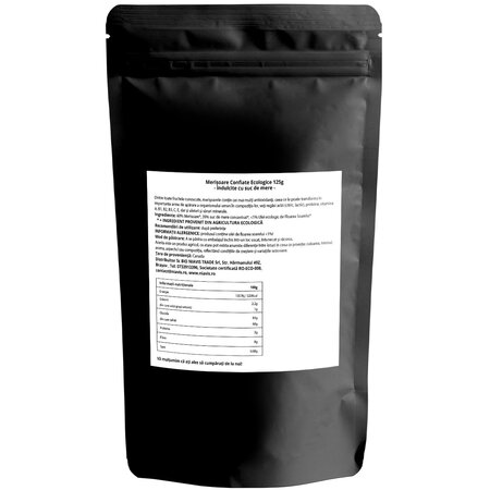 Merisoare Bio indulcite cu suc de mere, 125 g, Niavis 601598