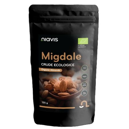 Migdale crude Bio, 125 g, Niavis