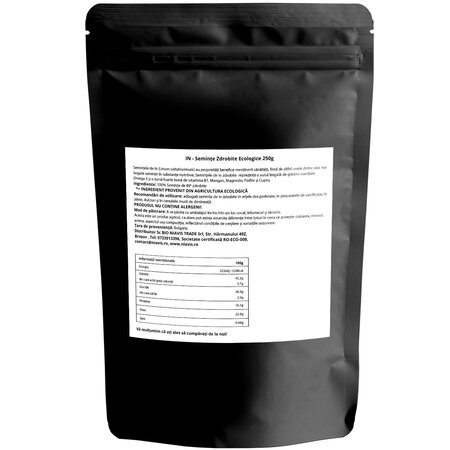 Seminte de in Bio zdrobite, 250 g, Niavis 601655