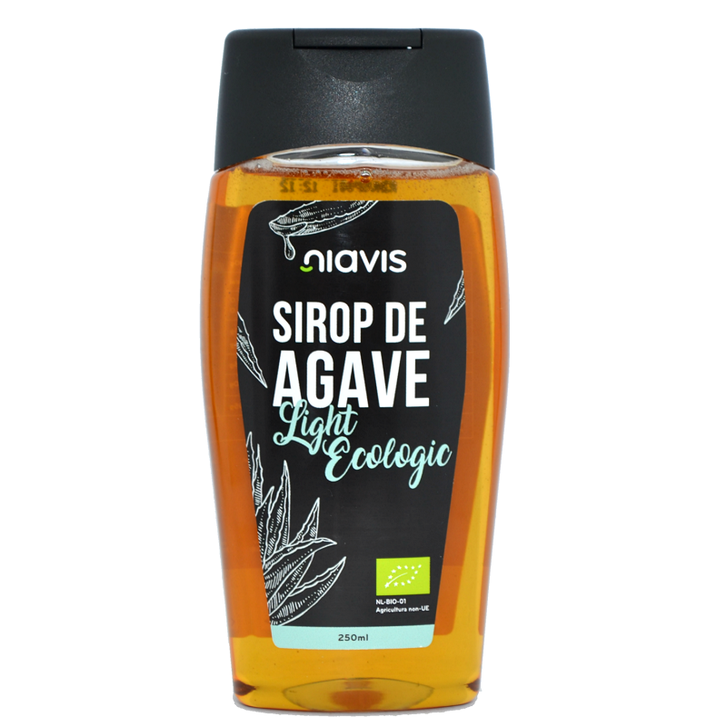 Sirop Bio de agave light, 350 g, Niavis