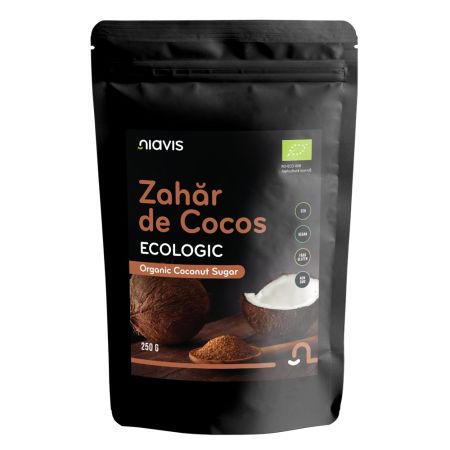 Zahar bio de cocos, 250 g, Niavis