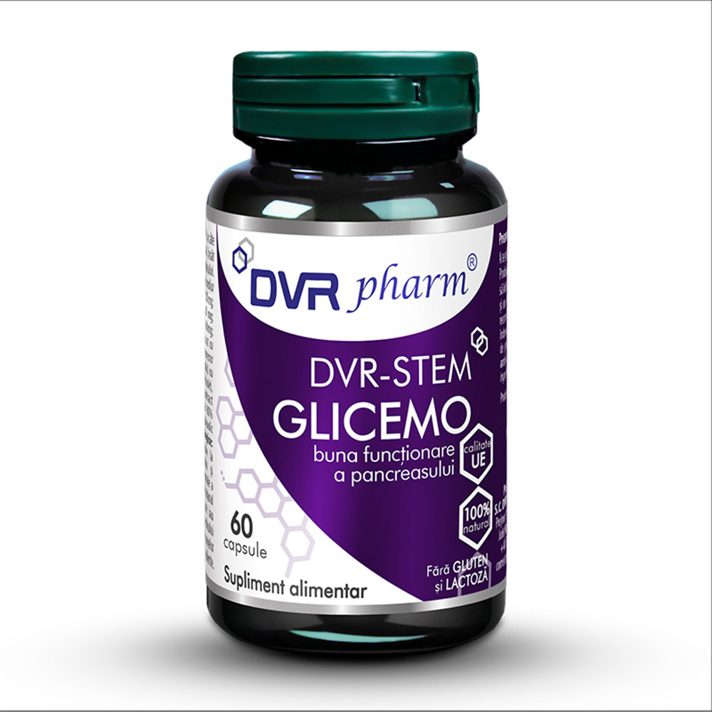 DVR Stem glicemo, 60 capsule, DVR Pharm