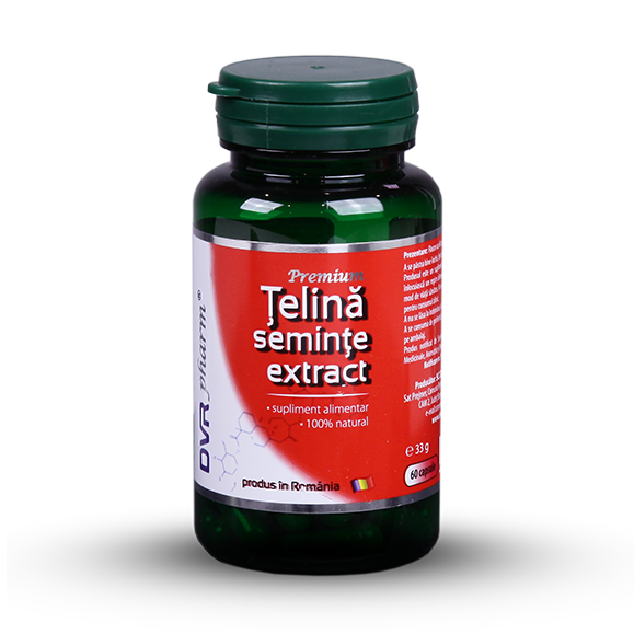 Telina seminte extract, 60 capsule, Dvr Pharm