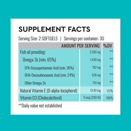 Pure Omega 3 Good Routine, 60 capsule, Secom 711617