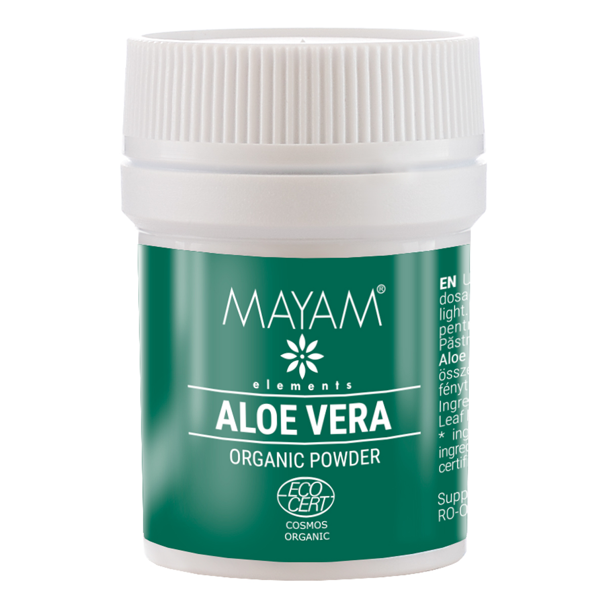 Pudra de aloe vera (M - 1227), 5 g, Mayam