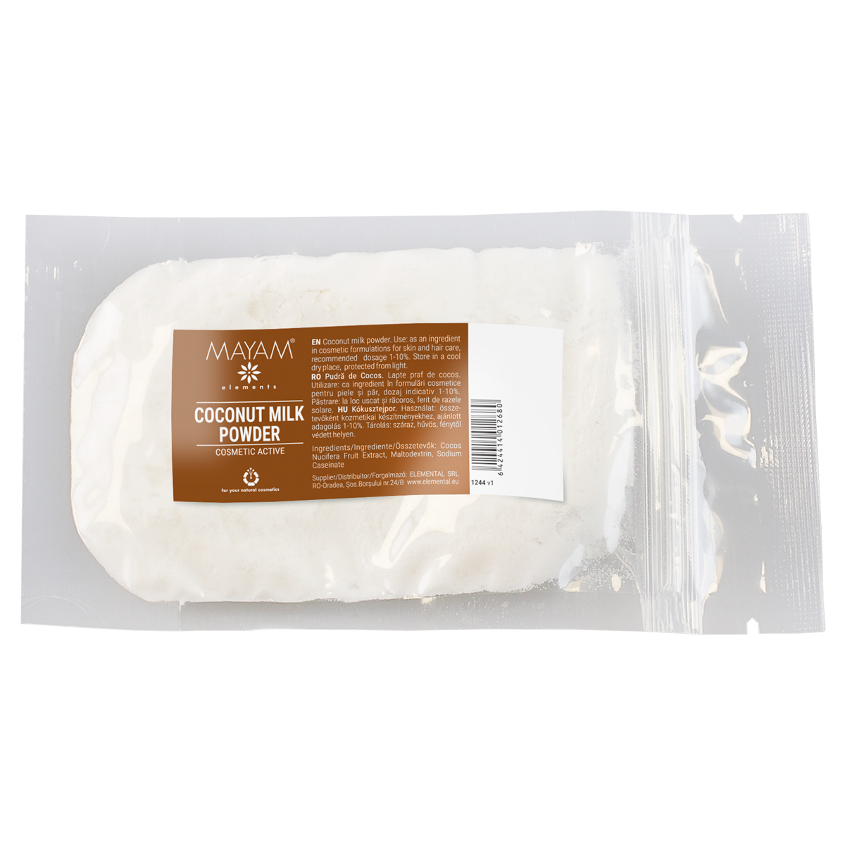 Pudra de cocos (M - 1244), 10 g, Mayam