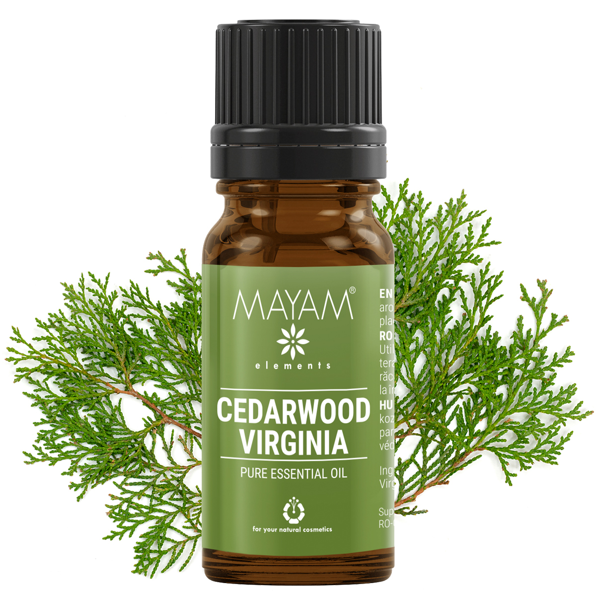 Ulei esential de cedru de Virginia, M-1153, 10 ml, Mayam