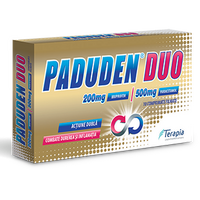 Paduden Duo, 200 mg/500 mg, 10 comprimate filmate, Terapia
