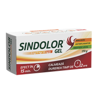 Sindolor gel, 5 mg/5 mg/20 mg/g, 170 g, Fiterman