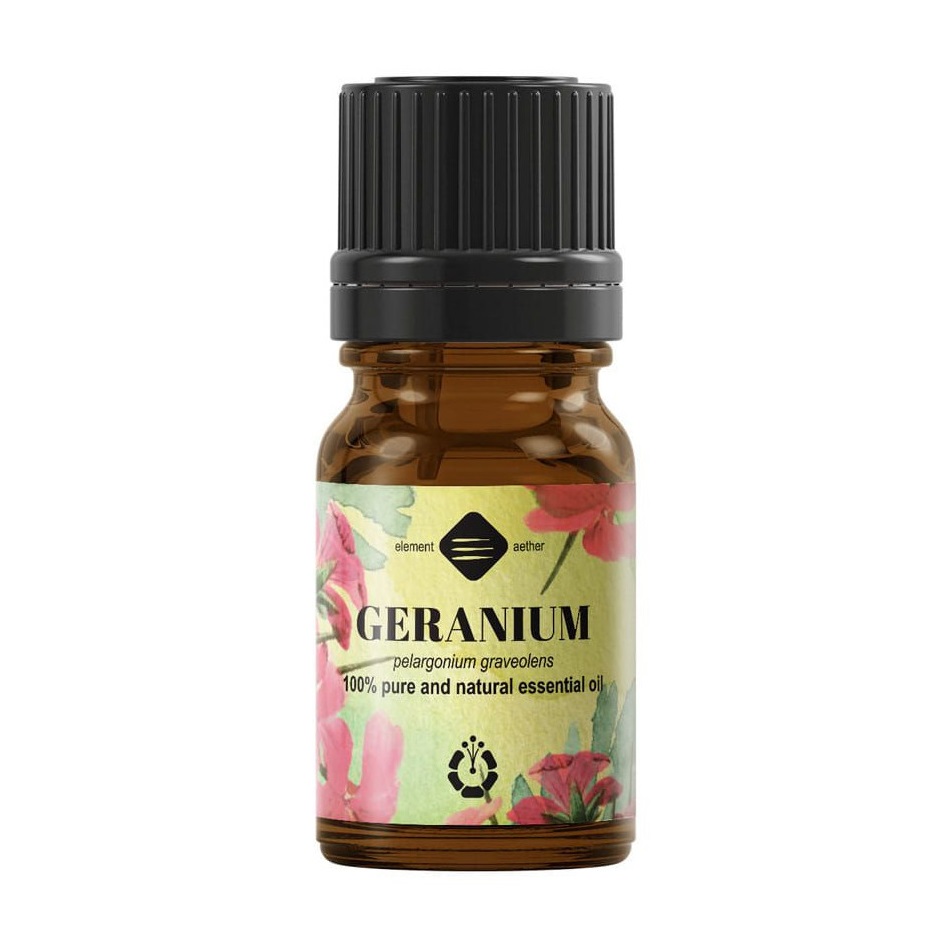 Ulei esential de geranium, M-1234, 5 ml, Ellemental