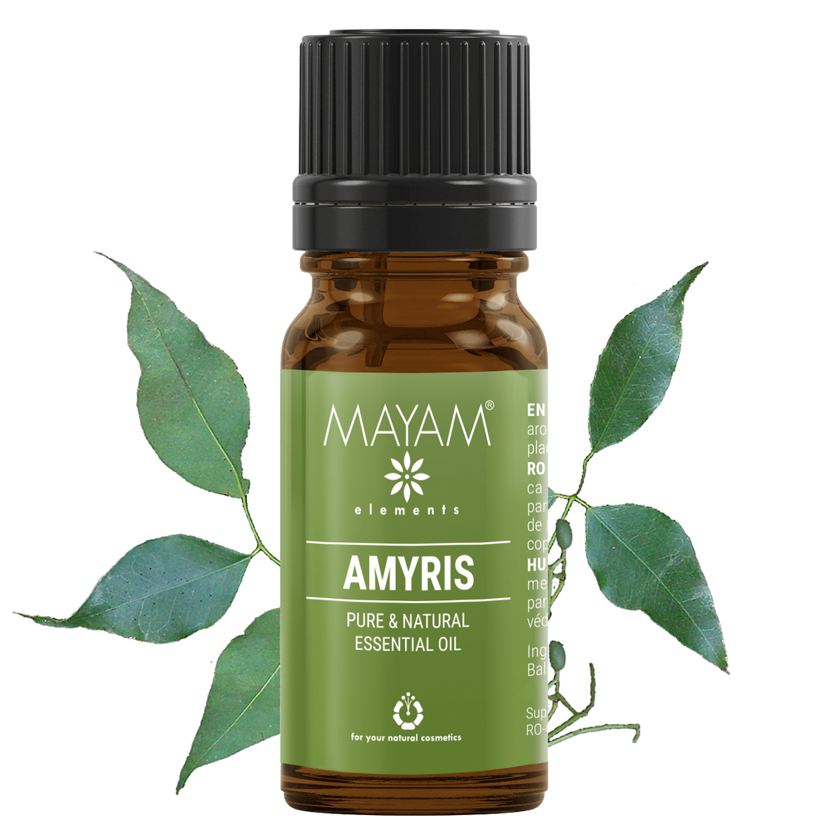 Ulei esential de Santal Amyris, M-1155, 10 ml, Mayam