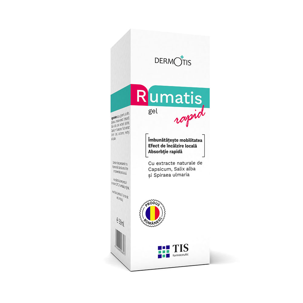 Gel Rumatis rapid Dermotis, 50 ml, Tis Farmaceutic