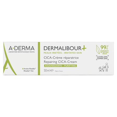 Crema anti-iritatii Dermalibour+Cica, 50 ml, A-Derma