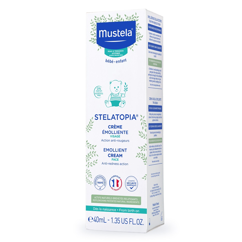 Crema emolienta pentru fata Stelatopia, 40 ml, Mustela