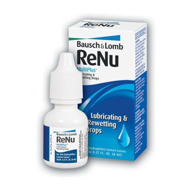 Picaturi oculare lubrifiante ReNu MultiPlus, 8 ml, Bausch Lomb