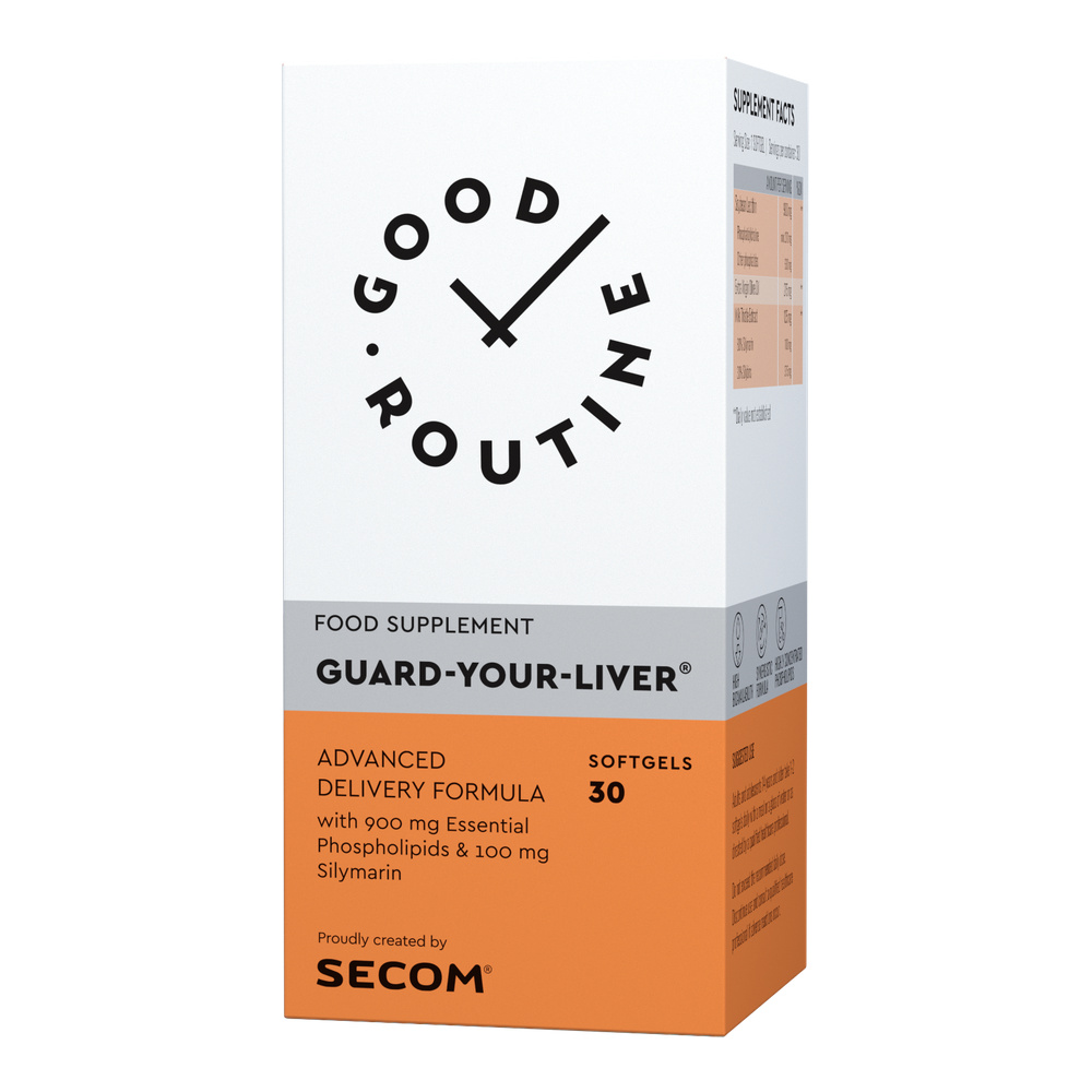 Hepatoprotector Guard Your Liver Good Routine, 30 capsule, Secom