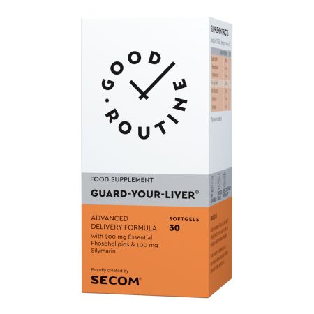 Hepatoprotector Guard Your Liver Good Routine, 30 capsule, Secom
