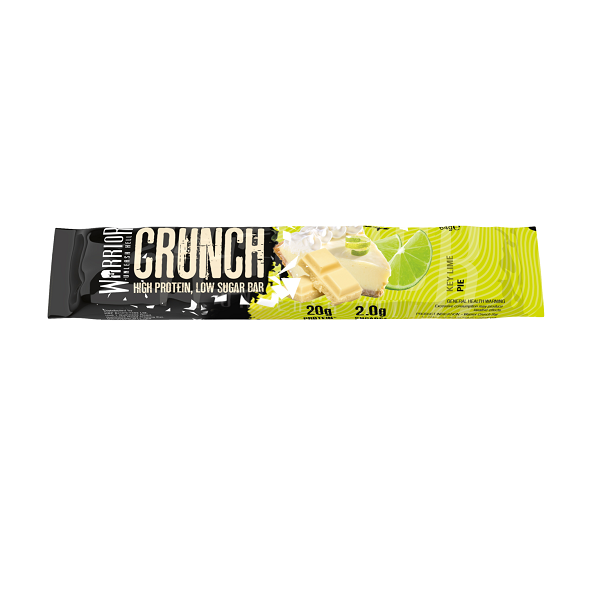 Baton proteic Key Lime Pie Warrior Crunch, 64g, KBF Enterprises Ltd