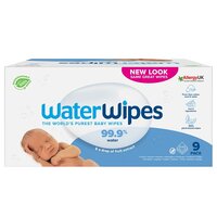Servetele umede biodegradabile pentru bebelusi, 9 x 60 bucati, WaterWipes