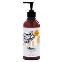 Gel de dus natural revitalizant cu lemn de cedru si portocala amara, 400 ml, Yope