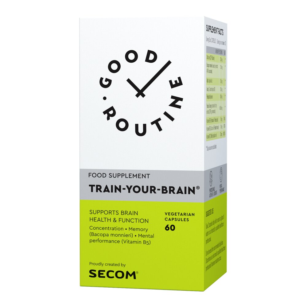 Train Your Brain Good Routine, 60 capsule, Secom