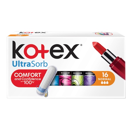 Tampoane Normal UltraSorb, 16 bucati, Kotex