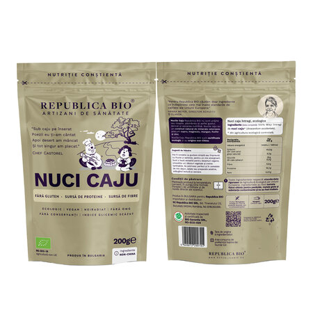 Caju bio, 200 g, Republica Bio 702039