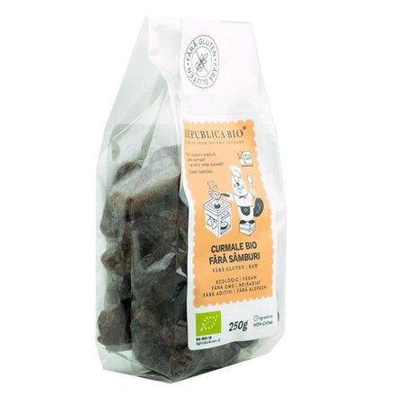 Curmale eco fara samburi, 250 g, Republica Bio 610185