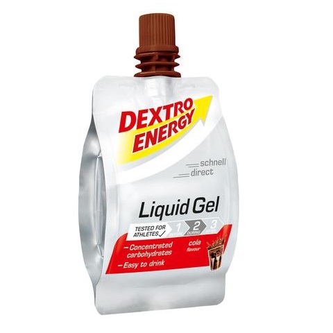 Gel lichid energizant cu aroma de cola, 60 ml, Dextro Energy