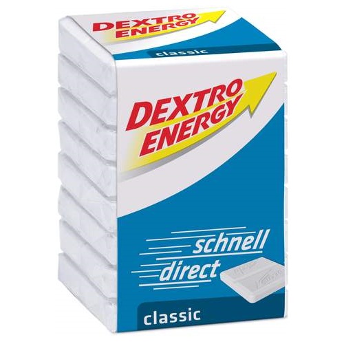 Tablete dextroza cuburi clasic, 46 g, Dextro Energy