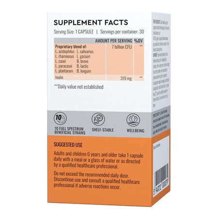 Probiotic si prebiotic Synergize Your Gut Good Routine, 30 capsule, Secom 711673