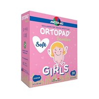 Ocluzor pentru copii Soft Junior Girls Ortopad Master-Aid, 67x50 mm, 20 bucati, Pietrasanta Pharma