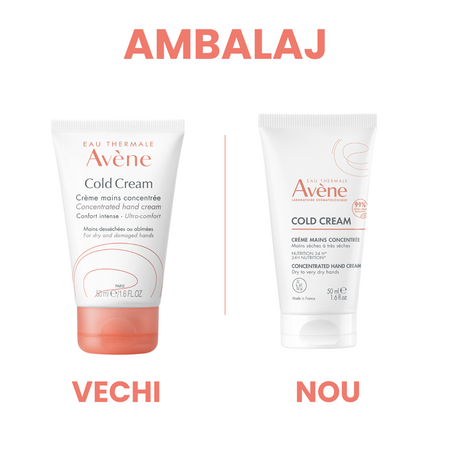 Crema concentrata pentru maini Cold Cream, 50 ml, Avene 645079