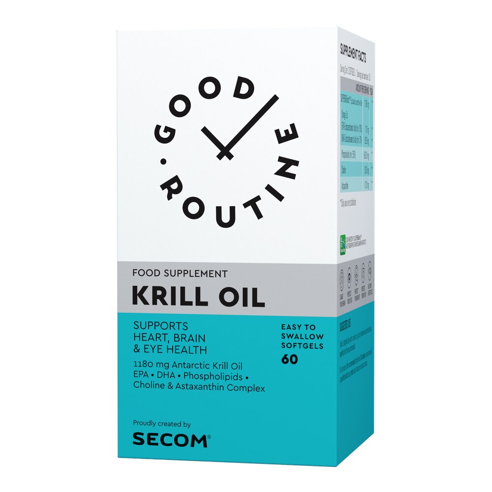 Krill Oil Good Routine, 60 capsule, Secom