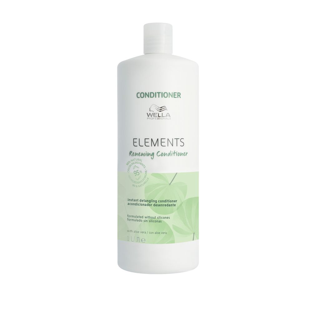 Balsam de par vegan pentru toate tipurile de par Elements Renewing, 1000, Wella Professionals