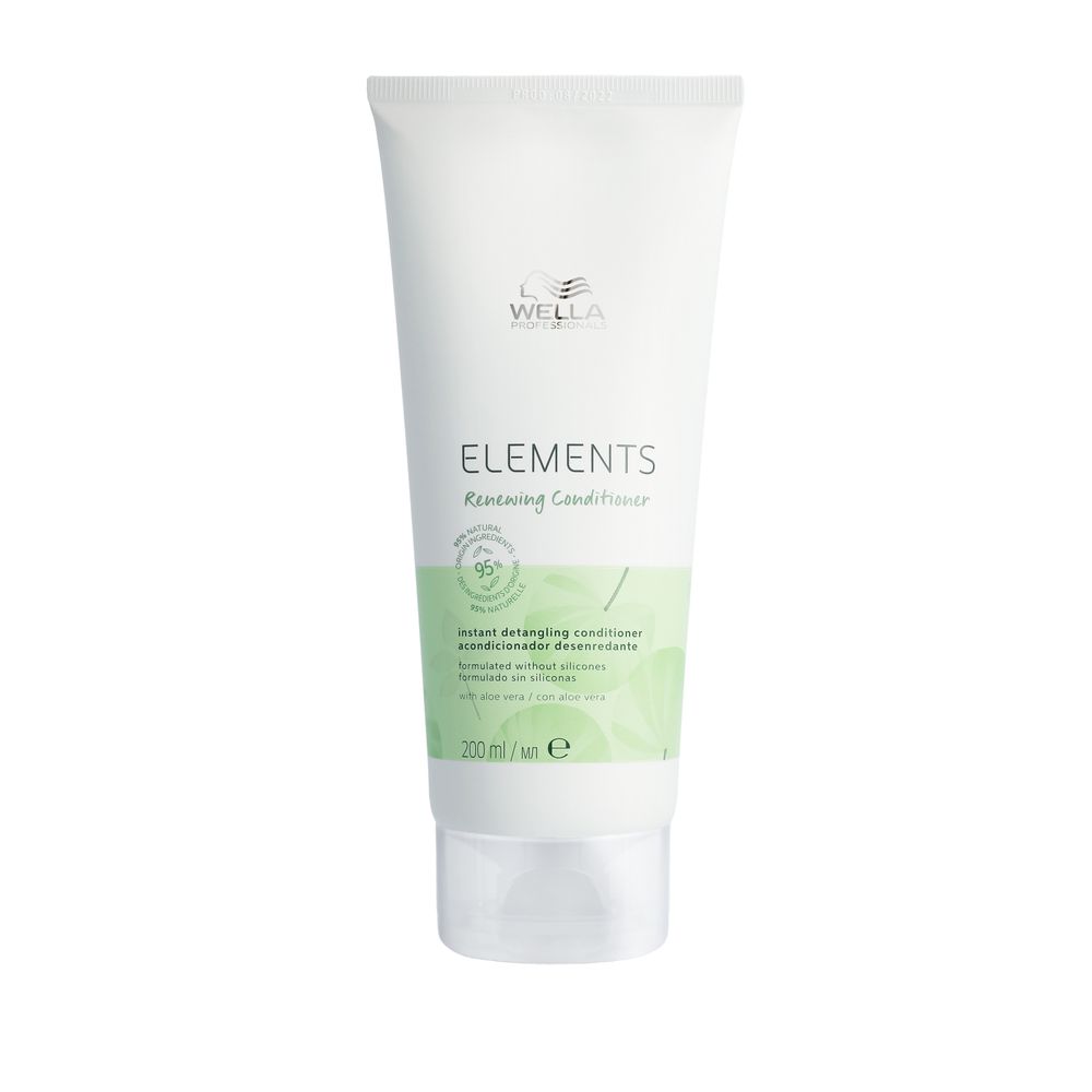 Balsam de par vegan pentru toate tipurile de par Elements Renewing, 200 ml, Wella Professionals