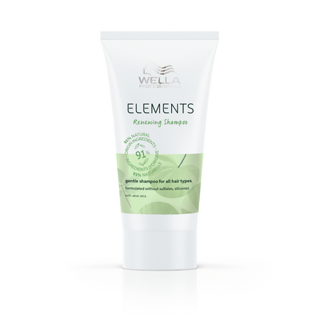Sampon delicat pentru toate tipurile de par Elements Renew, 30 ml, Wella Professionals