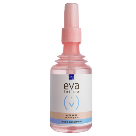 Solutie de curatare vaginala cu efect hidratant Eva Intima Aloe Vera Douche pH 4.2, 147 ml, Intermed 513578