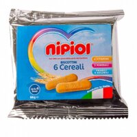 Biscuiti cu 6 cereale, 66 g, Nipiol