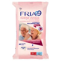 Servetele umede pentru igiena intima cu efect delicat, 60 bucati, Fria